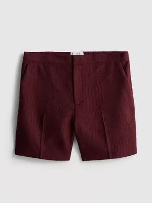Bermudas tejidas de The Edit
