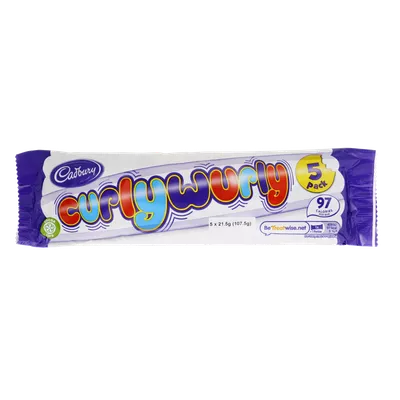 Cadbury Curly Wurly 4pk