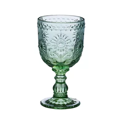 Sunflower Goblet Glass Assorted