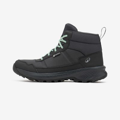QUECHUA Wanderschuhe Damen halbhoch wasserdicht - NH100 grau