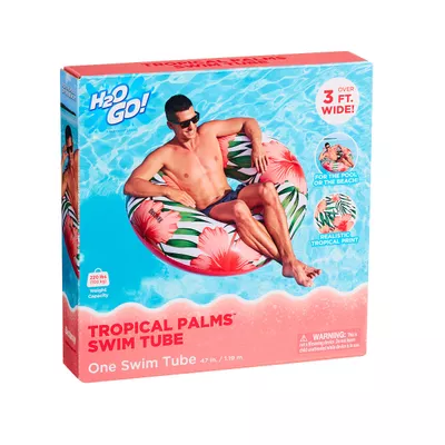 Tropical Palms Swim Tube 1.19m