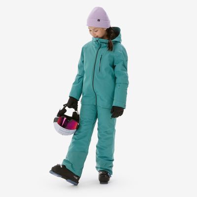 QUECHUA Dětská nepromokavá a hřejivá lyžařská bunda 6–14 let 500