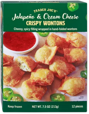Jalapeño & Cream Cheese Crispy Wontons