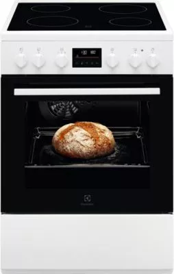 Cuisinière vitrocéramique ELECTROLUX EKR648922W Pyrolyse