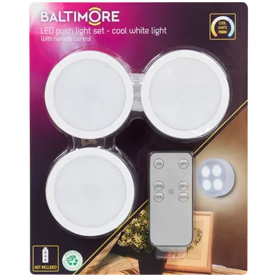 Dotyková lampa s dálkovým ovládáním Baltimore