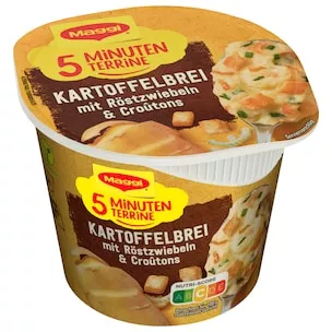 Maggi 5 Minuten Terrine Kartoffelbrei mit...