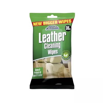 Car Pride Leather Cleaning Wipes 30pk