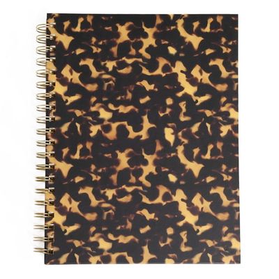 Pearhead Tortoiseshell Spiral Notebook, College-Ruled, 8 x 10.5 Inches