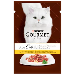 Gourmet A la Carte mit Huhn 85g
