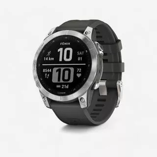 GARMIN Orologio GPS connesso Garmin FENIX 7 argento-grigio