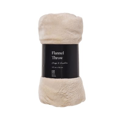 Soft Plush Throw 127x152cm Assorted