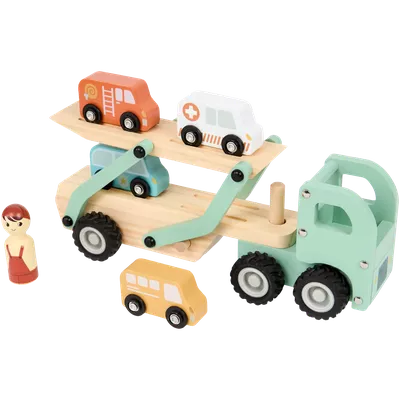Dřevěný autotransportér Mini Matters
