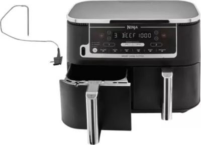 Friteuse sans huile NINJA Foodi DualZone 9,6l  AF451EU avec sonde
