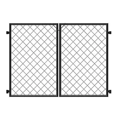 Yardlink 34 in. x 49 in. Diamond Mesh Steel Fence Gate