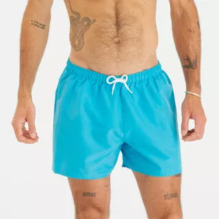 Costume mare surf uomo 100 HENDAIA azzurro