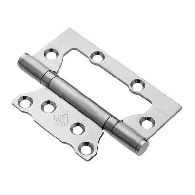 BISAGRA SOBREPONER HIERRO NIQUEL. 2 UDS