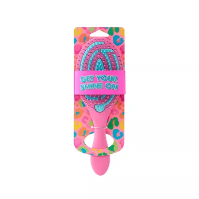 Neon Animal Two-Tone 2-in-1 Hair Brush