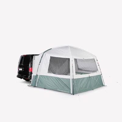 QUECHUA Vorzelt mit Gestänge für Van und Transporter - Van Connect Arpenaz Fresh 6 Pers.