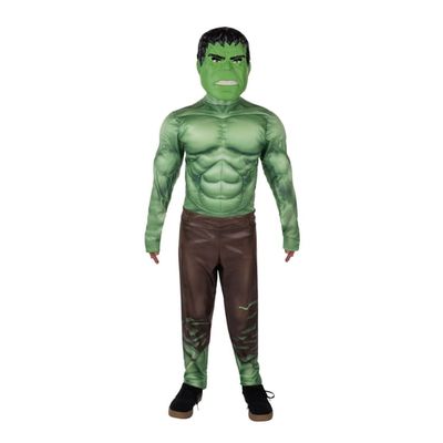 Marvel's Incredible Hulk Halloween Costume for Children, Boy's Size S (6/7), by Jazwares