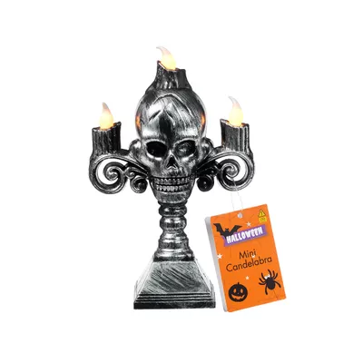 Halloween Battery-Operated Candelabra Mini