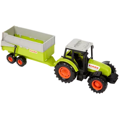 Traktor s přívěsem Dickie Toys Claas