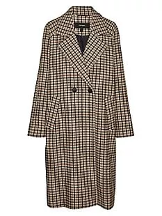 Hannah Double-Breasted Lapel Coat