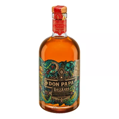 Don Papa Masskara Rum 40,0 % vol 0,7 Liter