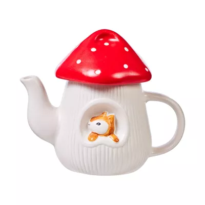 Red Mushroom Teapot