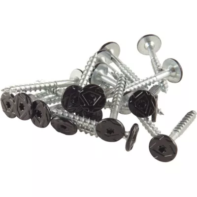 FibroTech, Træbetonskruer, sort, Ø5 x 45 mm