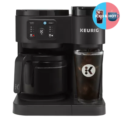 Keurig K-Duo Essentials Hot & Iced Single Serve K-Cup Pod & Carafe Coffee Maker, Gen 2