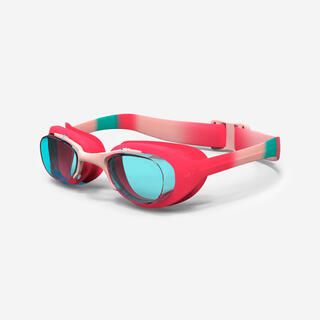 Occhialini piscina bambini XBASE rosa-azzurri