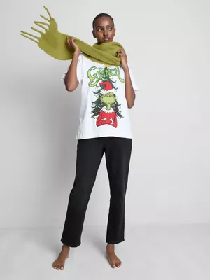 Camiseta con estampado gráfico de El Grinch