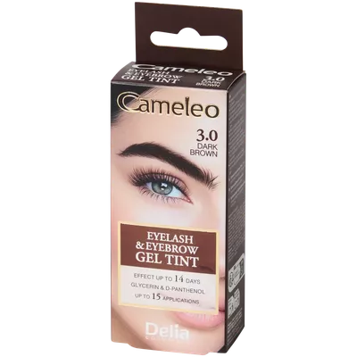 Barva na řasy a obočí Delia