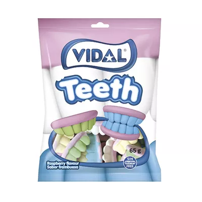 Vidal Foam Teeth 65g