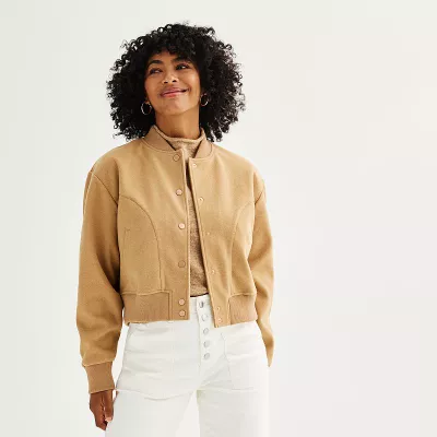 Women's Sonoma Goods For Life® Soft Bomber Jacket