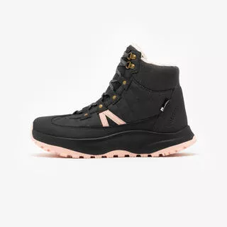 QUECHUA Scarpe calde donna NH500 MID impermeabili grigie