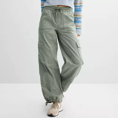 Juniors' SO® High-Rise Baggy Cargo Pants