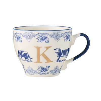 Farmhouse Mug Monogram K,H,N