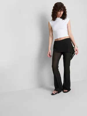 The Primark Scene | Pantalones de malla con falda