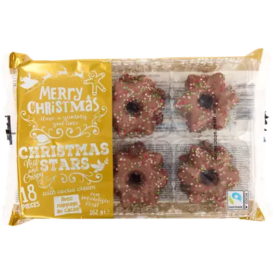 Čokoládové vánoční sušenky