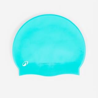 Cuffia piscina silicone azzurra