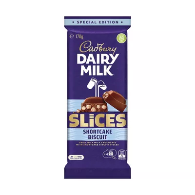Cadbury Shortcake Biscuit Block 170g