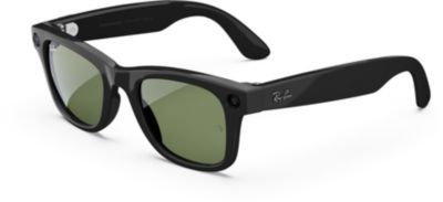 Lunettes connectées META Ray-Ban Wayfarer, Noir Brillant, Vert G15
