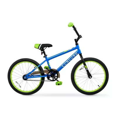 Concord 20" Kids' Bike, Blue and Green, Fits Riders 44"-56", Unisex