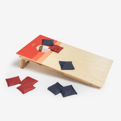 DECATHLON Sada cornhole Compact připravená ke hře