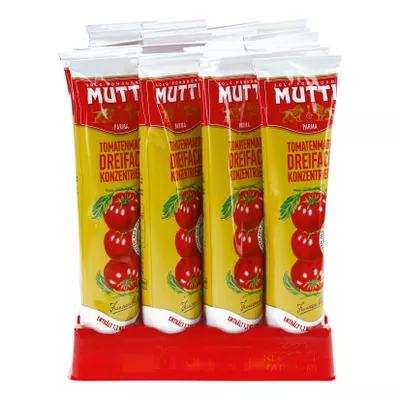 Mutti Tomatenmark 3-fach konz. 200 g, 24er Pack