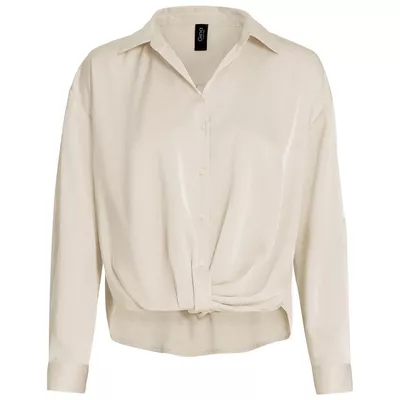 Damen Satinbluse