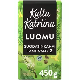 Kulta Katriina Luomu suodatinkahvi RAC 450g