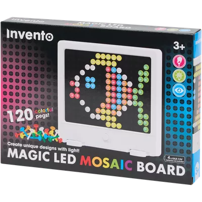 Mozaiková tabule se světlem