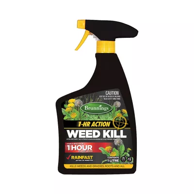 Brunnings 1hr Fast Action Weed Kill 1L
